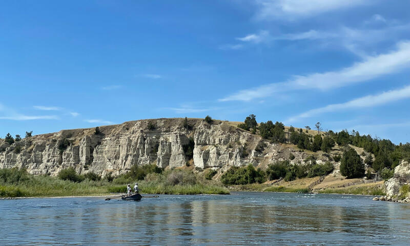 Guided fly fishing near Bozeman