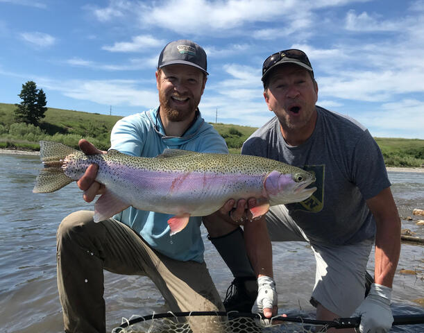 guided fly fishing around Bozeman, Montana